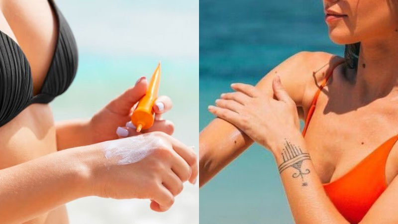 sun cream Women