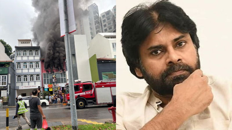 Pawan Kalyans Son Injured In Singapore School Fire